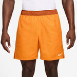 Nike Kleding Nike Court Victory Dri-Fit 7in Aop Shorts Heren - oranje, oranje