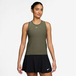 Nike Kleding Nike Dri-FIT Victory Tanktop Dames - olijf, wit