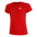 Quiet Please Kleding Quiet Please Retriever T-shirt Dames-Rood