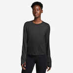 Nike Tanktop Nike One Classic Dri-Fit Longsleeve Dames-Zwart