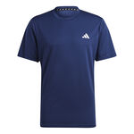 adidas Kleding adidas Essentials Training T-shirt Heren-Donkerblauw