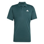 adidas Tenniskleding adidas Club Polo Heren-Donkergroen