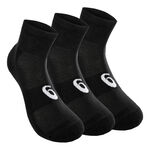 ASICS Kleding ASICS Quarter Sportsokken Verpakking 3 Stuks-Zwart,Wit