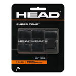 HEAD Overgrips HEAD Super Comp Verpakking 3 Stuks-Zwart