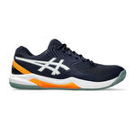 ASICS Padel schoenen ASICS Gel-Dedicate 8 Padel schoen Heren - donkerblauw, wit