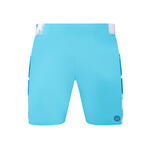 BIDI BADU Kleding BIDI BADU Tulu 7in Tech Shorts Heren-Wit,Lichtblauw