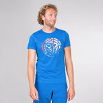 BIDI BADU Kleding BIDI BADU Karabo Lifestyle T-shirt Heren-Blauw