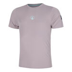 Quiet Please Kleding Quiet Please Mind Receiver Hori T-shirt Heren-Paars,Veelkleurig