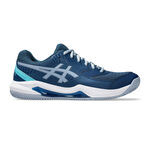 ASICS Padel schoenen ASICS Gel-Dedicate Padel Schoen Heren-Petrolblauw,Blauw-grijs