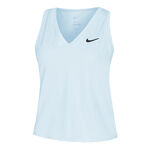 Nike Kleding Nike Dri-Fit Victory Court Tanktop Dames - lichtblauw, zwart