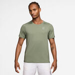 Nike Kleding Nike Court Dri-FIT Advantage T-shirt Heren-olijf
