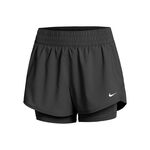 Nike Kleding Nike Dri-Fit One MR 2in1 Shorts Dames-Zwart