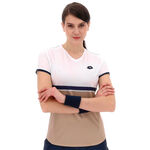 Lotto Kleding Lotto Tech V T-shirt Dames-Beige