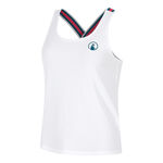 Quiet Please Kleding Quiet Please Create Serve & Volley 2.0 Tanktop Dames-Wit,Veelkleurig
