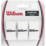 Wilson Overgrips Wilson Profile Overgrip Verpakking 3 Stuks-Wit