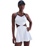 Nike Kleding Nike Court Dri-Fit Slam Jurk Dames-Wit,Zwart