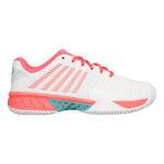 K-Swiss Tennisschoenen K-Swiss Express Light 3 Gravelschoen Dames-Wit,Koraal
