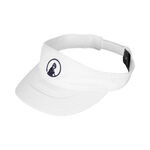 Quiet Please Kleding Quiet Please Court Performance Visor Dames-Zwart,Wit