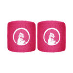 Quiet Please Tenniskleding Quiet Please Short Zweetband Verpakking 2 Stuks-Pink