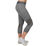 AlphaSkin Sport Tight 3/4 Heather Women