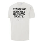 Nike Nike Everyone Watches Women's Sport T-shirt Dames-beige