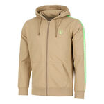 Quiet Please Kleding Quiet Please Wild Taped Zip Sportjas Heren-Beige,Neongroen