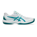 ASICS Padel schoenen ASICS GAME FF PADEL Padel schoen Heren-wit, petrolblauw