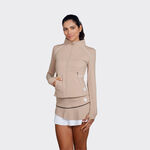 BB by Belen Berbel Kleding BB by Belen Berbel Hina Trainingsjack Dames - beige, 
