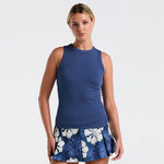 Original Penguin Kleding Original Penguin Rib Tanktop Dames-Donkerblauw