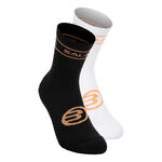 Bullpadel Kleding Bullpadel BP22AS07 Sportsokken-Zwart,Wit