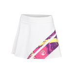 Quiet Please Kleding Quiet Please Bounce Rok Dames-Wit,Veelkleurig