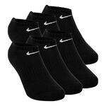Nike Kleding Nike Everyday No-Show Tennissokken Verpakking 6 Stuks-Zwart,Wit