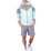 Jibba Tech Windbreaker - mint/ grey/ white