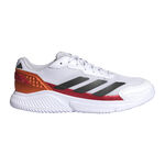 adidas Padel schoen adidas Courtquick Padel schoen Heren-wit, donkerblauw