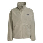 adidas Kleding adidas Fleece Full-Zip Trainingsjack Heren-beige