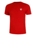 Quiet Please Kleding Quiet Please Receiver T-shirt Heren-Rood