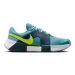Nike Tennisschoenen Nike Zoom GP Challenge 1 Gravelschoen Heren - turkoois, donkerblauw