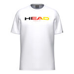 HEAD Kleding HEAD DTB Rainbow T-shirt Heren-wit