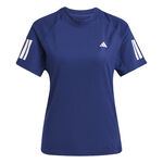 adidas Kleding adidas Club T-shirt Dames-Donkerblauw
