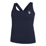 Quiet Please Kleding Quiet Please Serve & Volley 2.0 Tanktop Dames-Donkerblauw