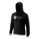 Wilson Kleding Wilson Bela Slimfit Sweater Met Capuchon Heren-Zwart,Wit