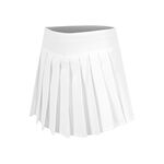 Quiet Please Tenniskleding Quiet Please Love Pleated Rok Dames-wit