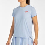 Bullpadel Kleding Bullpadel Chamuy T-shirt Dames-Blauw