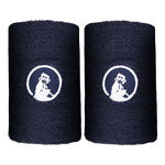 Quiet Please Tenniskleding Quiet Please Long Zweetband Verpakking 2 Stuks-Donkerblauw