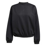 adidas Sweatshirt adidas Motion Essentials Cover Sweatshirt Dames-zwart