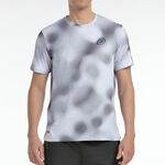 Bullpadel Kleding Bullpadel Manaus T-shirt Heren-Wit,Grijs