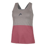 HEAD Kleding HEAD Play Tech Tanktop Dames-Roze,Wit