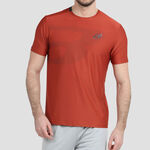 Bullpadel Kleding Bullpadel T-shirt Heren-Roest