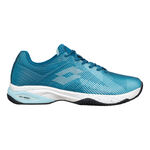 Lotto Tennisschoenen Lotto Mirage 300 III Gravelschoen Heren-Turkoois,Wit
