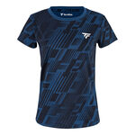 Tecnifibre Kleding Tecnifibre X-Loop T-shirt Dames - donkerblauw, 